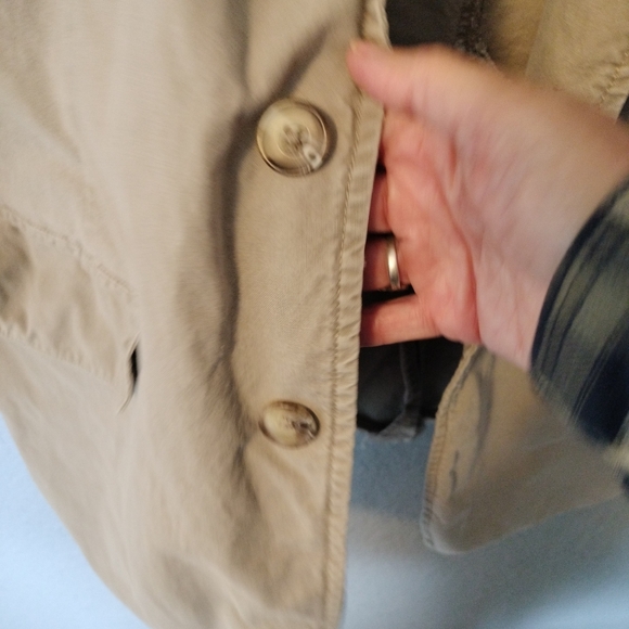 Vintage LL Bean Jacket Mens 42 Tall Khaki Cotton Blazer 2 Button Sports Coat - Picture 6 of 7